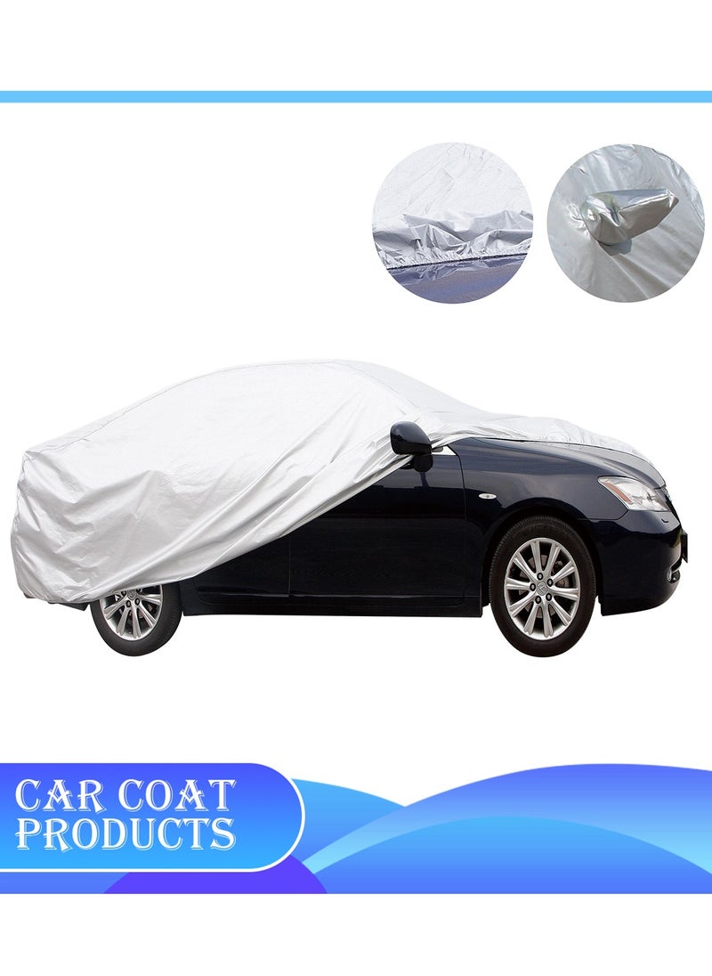 Manful - Car Cover Convenient, Saving Labor, Oil, Water, Anti-Static, Vehicle Refinished Flame Retardant, Environmental Protection Body Shield - Image 1