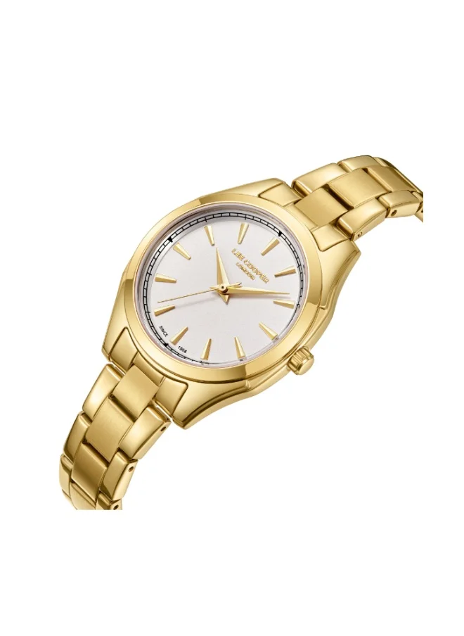 لي كوبر Women's Metal Analog Watch LC08006.130 - 31 mm