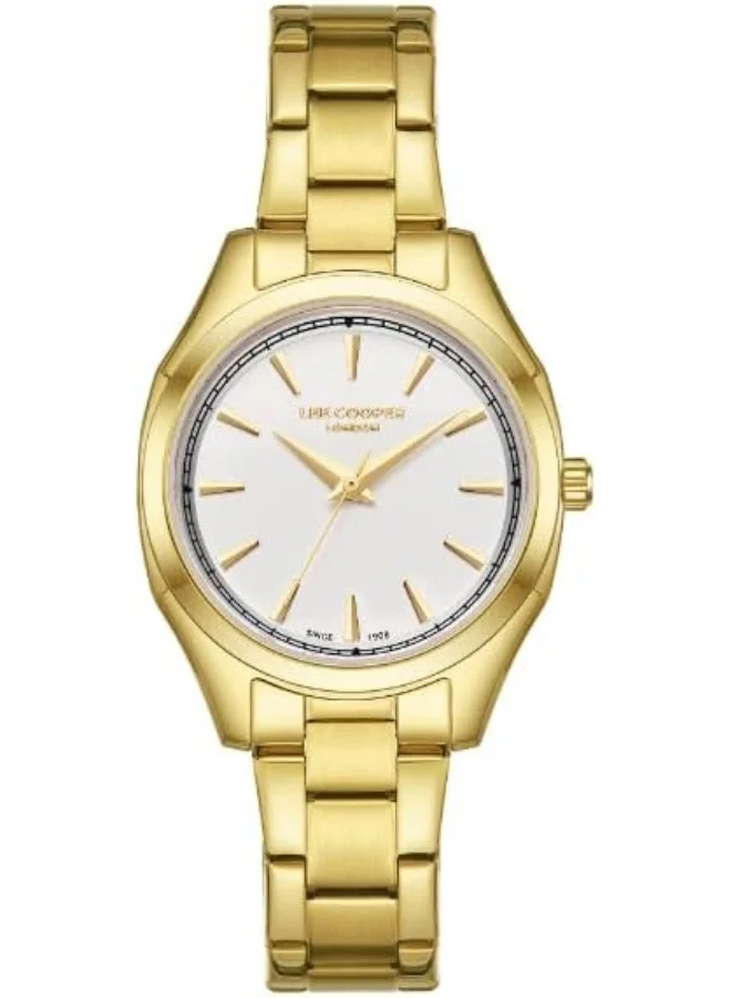 لي كوبر LEE COOPER Women Analog Silver Dial Watch - LC08006.130