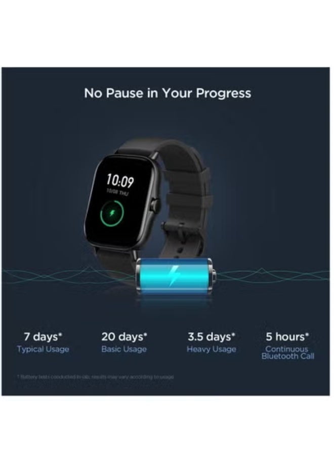 AirYoung Smart Watch For Men Women,1.83" inch Touch Screen Fitness Tracker With Answer/Make Call Heart Rate Sleep Tracking Sport Modes For iPhone iOS Android (Black) - Image 2