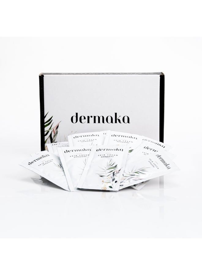 Dermaka 5ml 25 Packets All-Natural Skin Cream- Moisturizing Lotion Formulated by a surgeon to aide in healing skin, White - Image 2