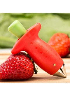 Strawberry Huller Portable Fruit Corer Gadget Fruit Vegetable Leaf Stem Remover Practical Kitchen Tool New