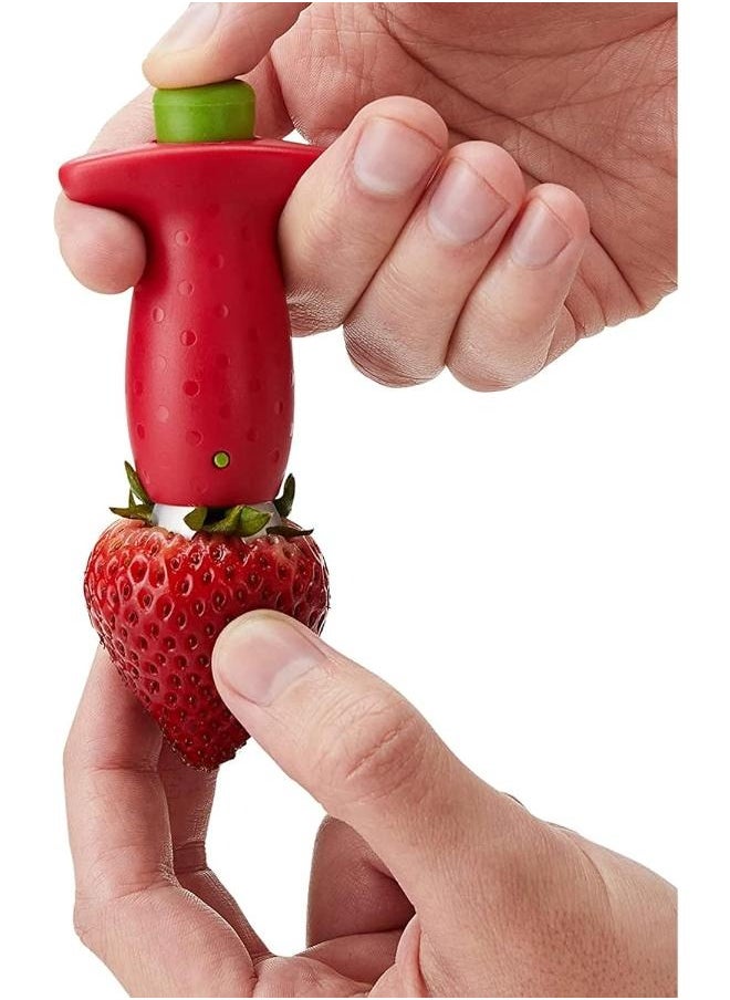EasyLife - Strawberry Huller Portable Fruit Corer Gadget Fruit Vegetable Leaf Stem Remover Practical Kitchen Tool New - Image 1