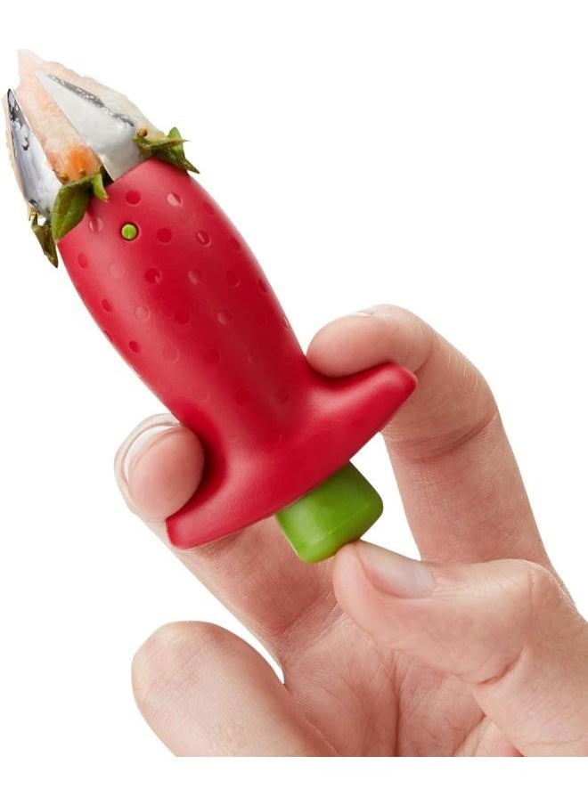 EasyLife - Strawberry Huller Portable Fruit Corer Gadget Fruit Vegetable Leaf Stem Remover Practical Kitchen Tool New - Image 1