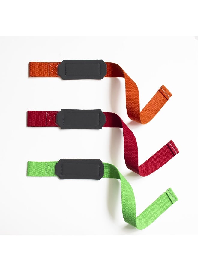 2-Piece Lifting Wrist Straps for Weightlifting  Gym Strength Training Wrist Cushion For Men Women Bodybuilding Deadlift Straps - Image 3