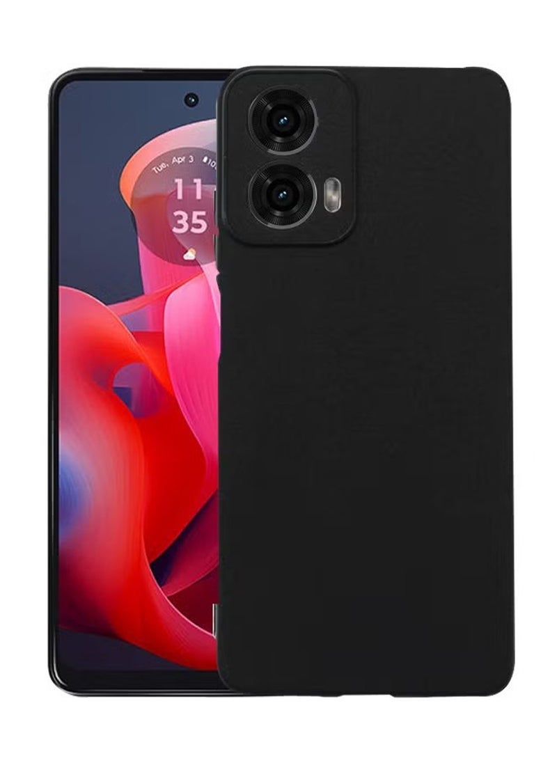 X-level Motorola G24 4G Case Cover Silicone Mobile Phone Accessories with Anti-drops Anti-fingerprints Camera Protector Super Soft Comfortable Touch Feeling Back Shell Cover For Motorola G24 4G  - Image 1