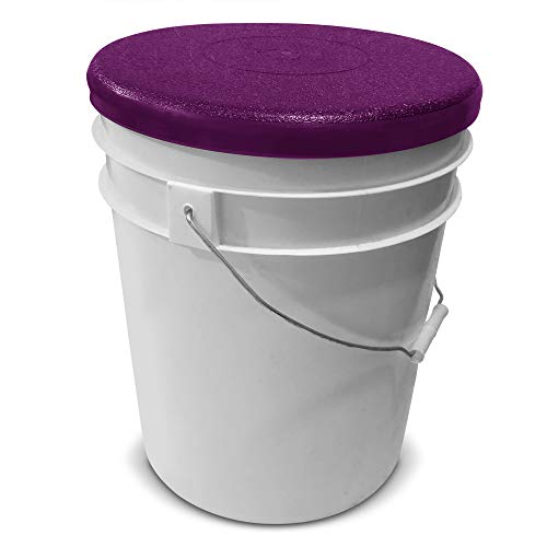BUCKET PROS Purple Bucket Lid by Bucket Lidz - Image 3