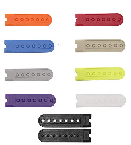 sowaka 9 Pairs Snapback Strap Repair Fasteners Buckle Extender (Colorful) - Image 3