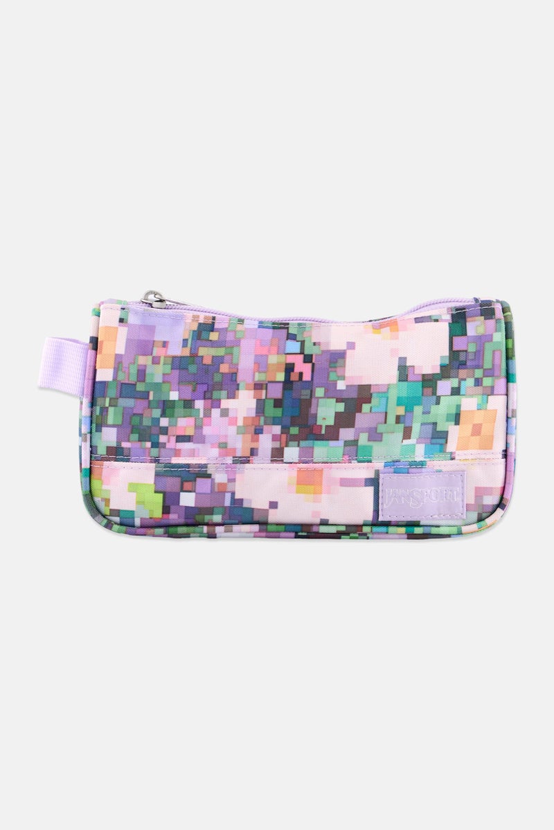 JANSPORT محفظة مكياج نسائية مجردة، متعددة الألوان - Image 1