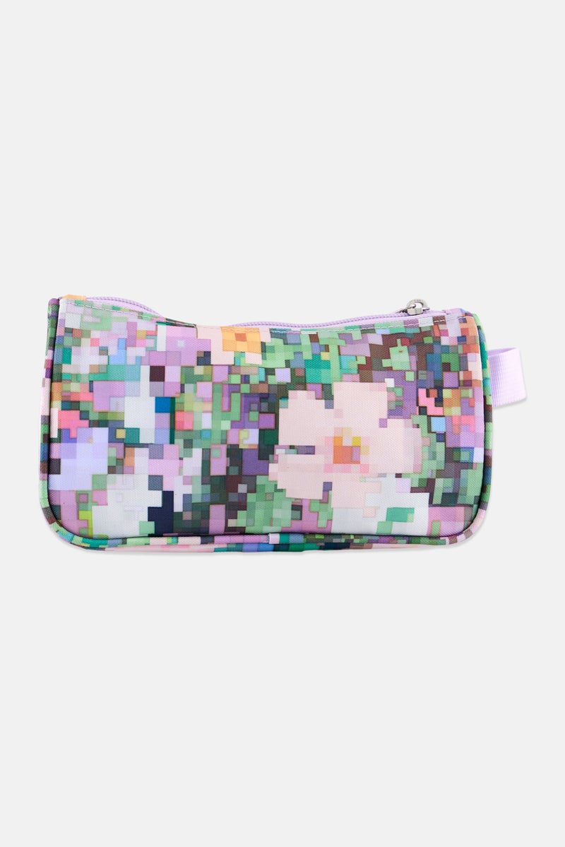 JANSPORT محفظة مكياج نسائية مجردة، متعددة الألوان - Image 3