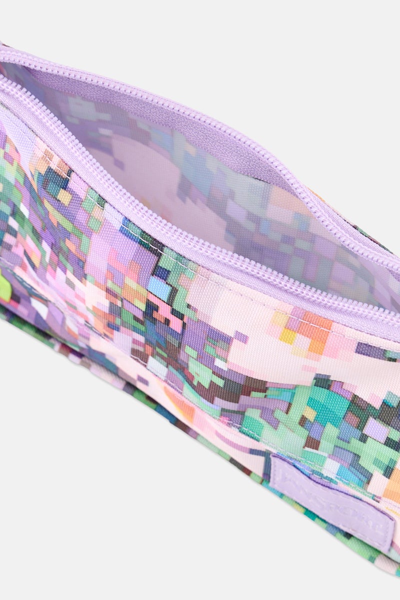JANSPORT محفظة مكياج نسائية مجردة، متعددة الألوان - Image 2