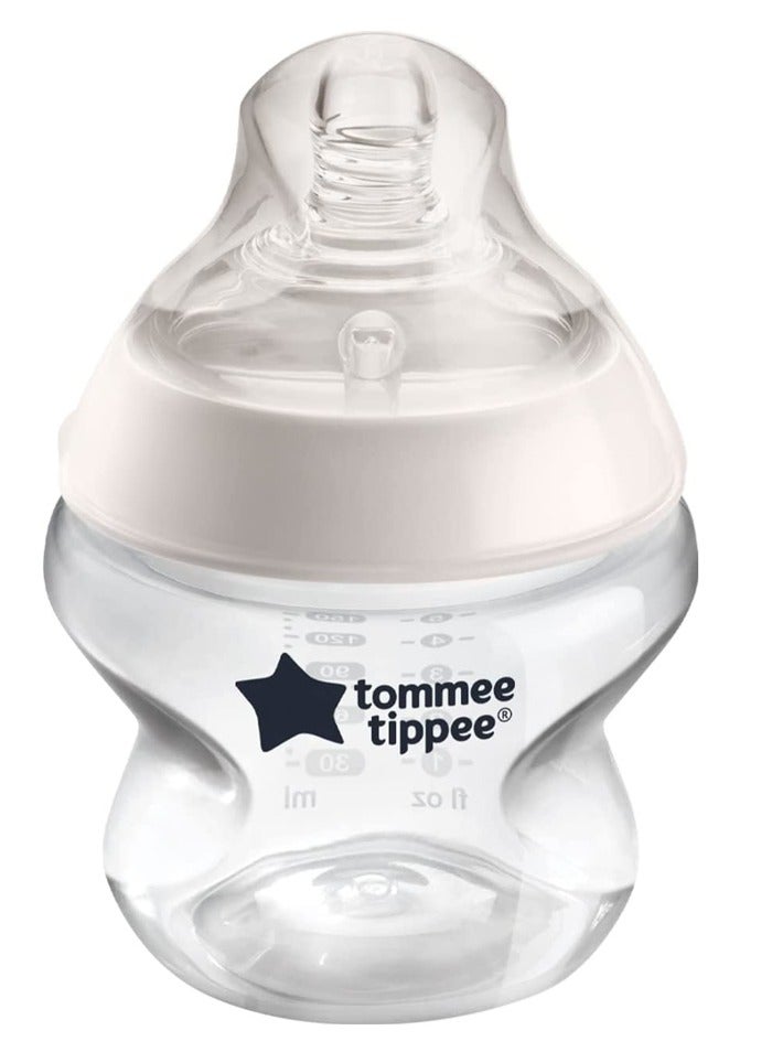 Tommee Tippee Closer To Nature Feeding Bottle 150ml, White