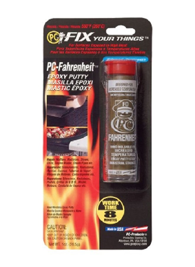 PC Products PC-Fahrenheit Fix Your Things Epoxy Putty Brown Brown 28.5 g 25543  - Image 1