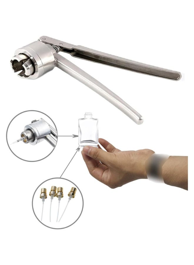 Manual Perfume Crimper, 13mm/20mm Perfume Spray Bottle Sealing Machine Cap Bottle Cap Crimping Capping Tools (Size : 20) - Image 3