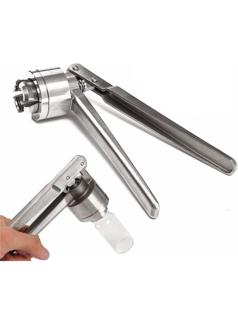 Manual Perfume Crimper, 13mm/20mm Perfume Spray Bottle Sealing Machine Cap Bottle Cap Crimping Capping Tools (Size : 20) - Image 2