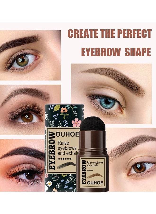OUHOE Eyebrow Stamp Stencil Kit One Step Brow Stamp Shaping Kit  - Image 2