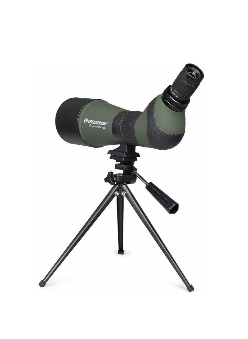 سلسترون منظار مراقبة Celestron LandScout 20-60x80 مع حامل ثلاثي القوائم ومحول للهاتف الذكي  - Image 4
