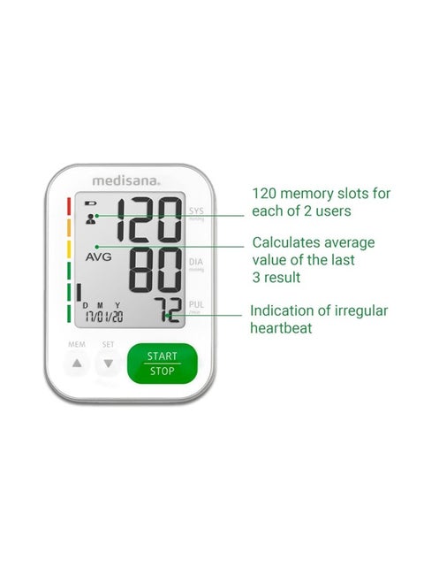 BU 565 Upper Arm Blood Pressure Monitor