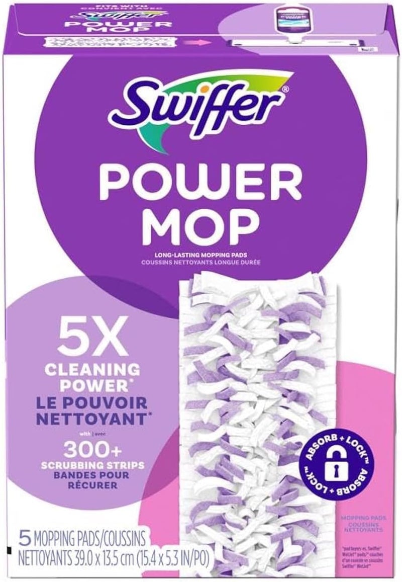 Procter & Gamble Swiffer Power Mop Pad Pack of 5 - Image 1