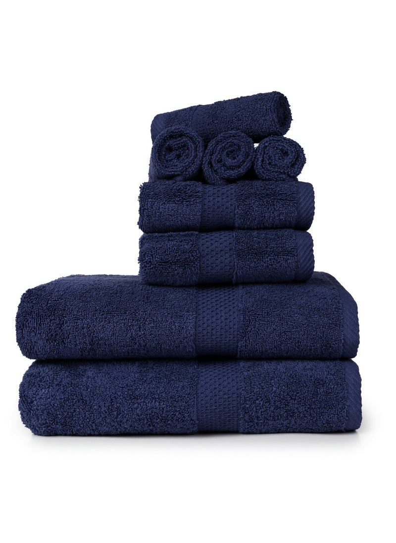 CLEANUP TOWELS Cleanup Towels Set of 08. Durable Quality With Excellent Color Options Specially Designed To Match Your Washroom As You Desire. Well Absorbant Durable Lasts Long. 600 + GSM Guranteed.  - Image 1