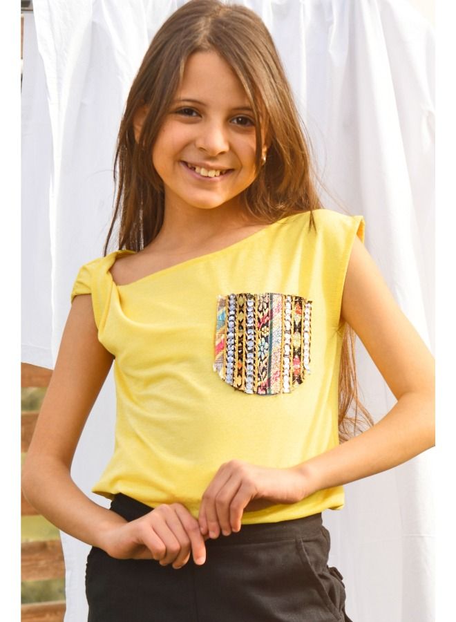 جودي ميني بلوزه جيب ترتر - Image 1