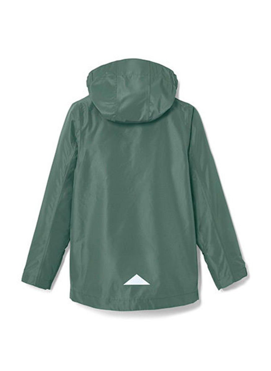 Tchibo Kids Boy Solid Hooded Jacket, Olive  - Image 3