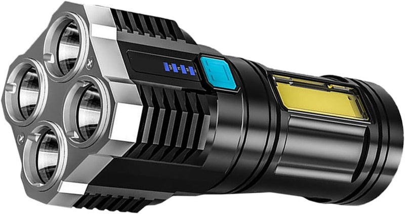 OSALADI USB Charging Flashlight Rechargeable Led Outdoor Flashlight for Camping - Image 1