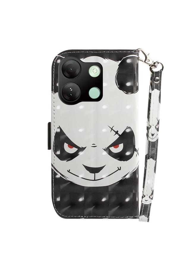 Zaboon Case For Infinix Smart 7 HD 3D Colored Horizontal Flip Leather Phone Case - Image 3