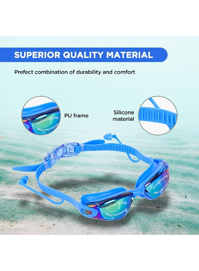 ENDLESS  Premium Anti‑Fog & Uv Protection Swimming Goggles – Leak‑Proof, Wide‑Angled & Silicone Comfort Fit - Image 2
