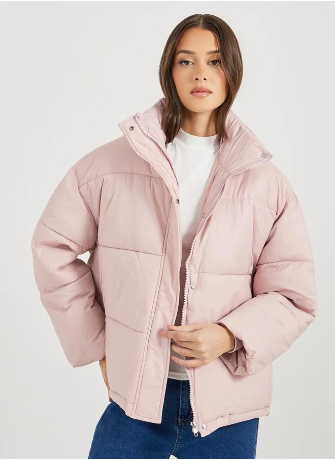 Styli Oversized Regular Length Padded Jacket