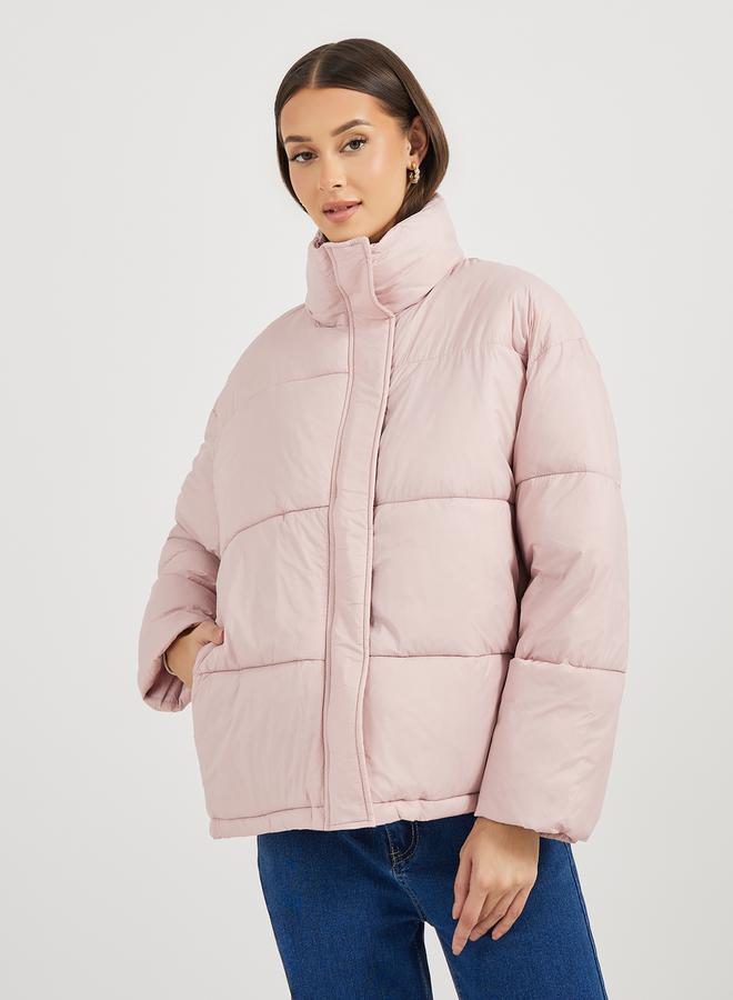 Styli Oversized Regular Length Padded Jacket - Image 3