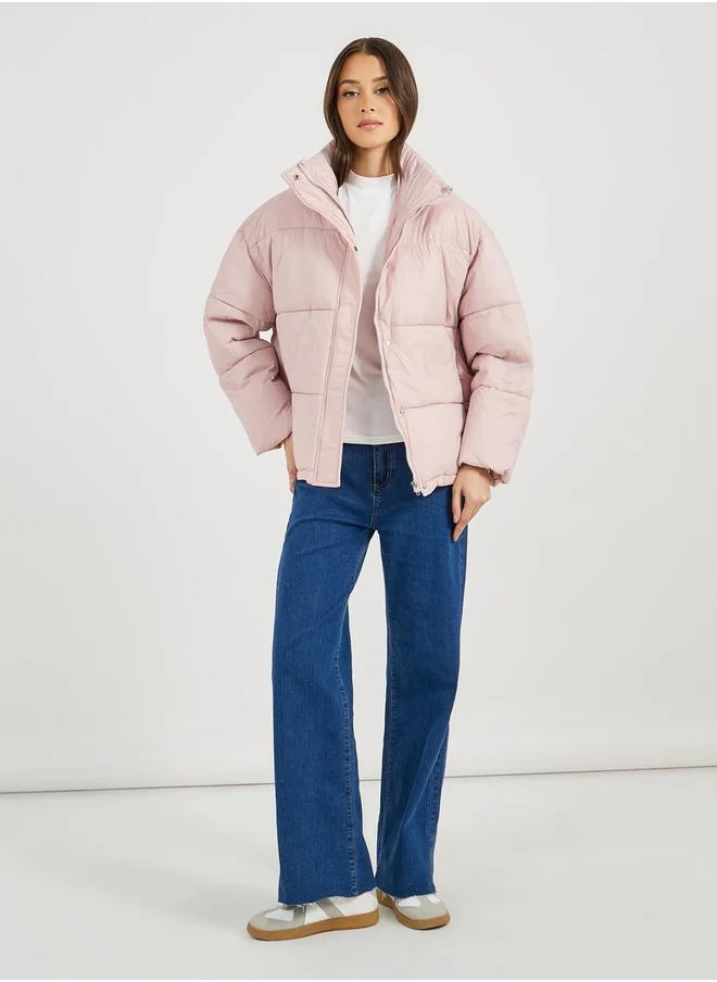 Styli Oversized Regular Length Padded Jacket