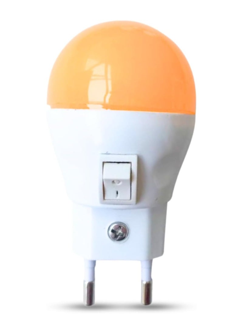 Generic 3W LED Night Light (1pc, Orange)  - Image 1