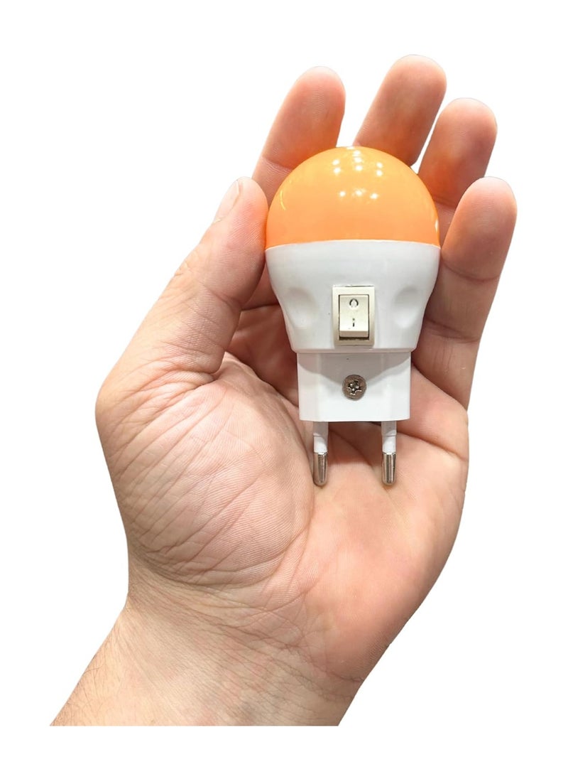 Generic 3W LED Night Light (1pc, Orange)  - Image 2