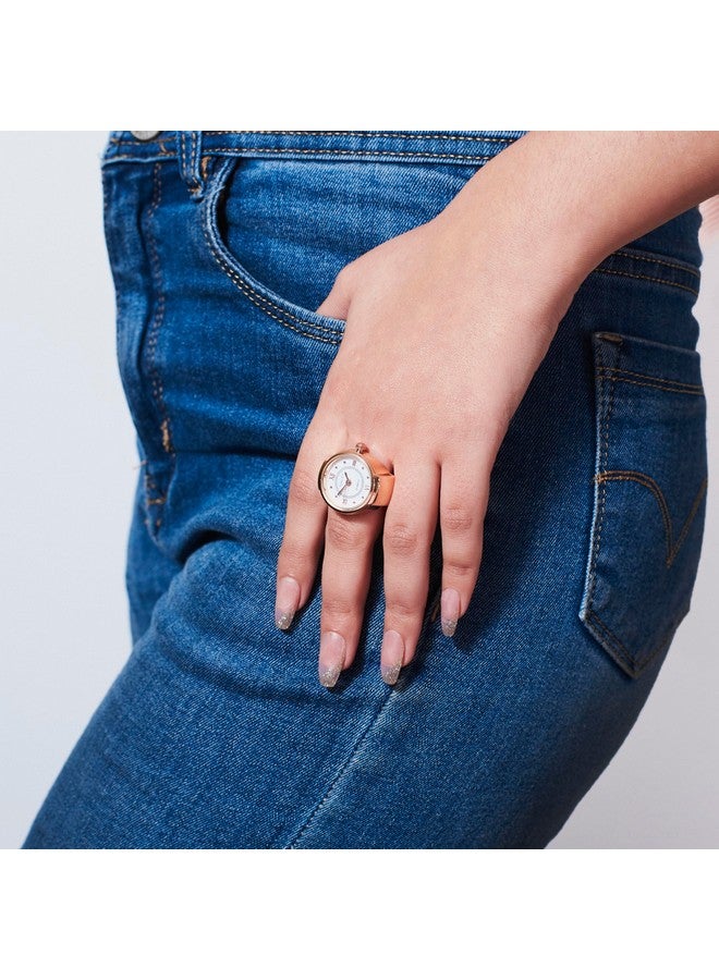 Salty ساعة إصبع مضادة للتأكسد للنساء | ساعة صغيرة | تصميم مجوهرات فاخرة قابلة للتعديل | أحدث إكسسوارات الموضة للفتيات | مجوهرات بسيطة | مثالية للهدايا - Image 2