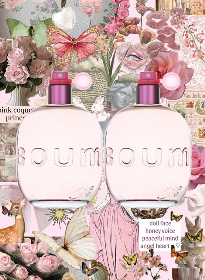 Boum 2 Pieces Boum Femme Perfume 100ml EDP - Image 1