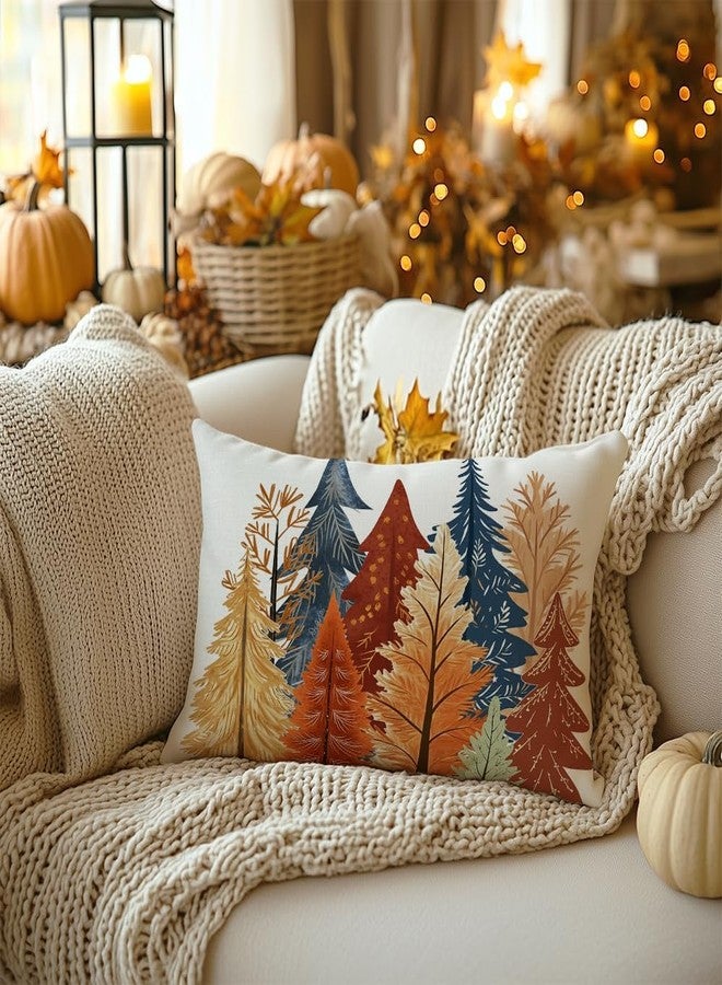 AACORS Fall Pillow Cover 12X20 Inch Watercolor Tree Decoration Holiday Farmhouse Autumn Pillow Case for Sofa Couch Decor AA728-12 - Image 3