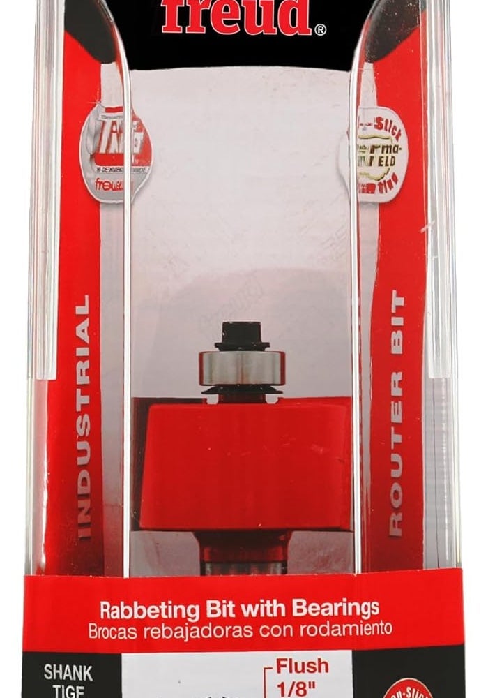 Freud 7-Piece Multi Rabbeting Bit Set with Interchangeable Bearings and 1/2-Inch Shank - Image 2