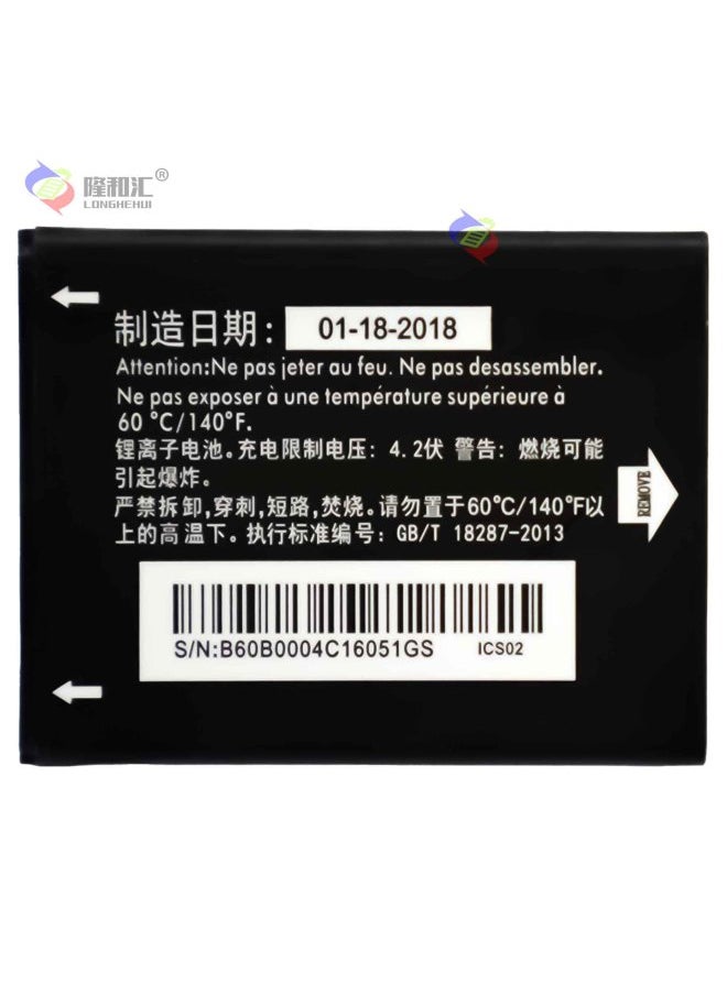 Generic - Applicable To Alcatel Pixi3/4013D Mobile Phone Battery Tli014A1 External Board Foreign Trade-Standard Capacity:Tli014A1 - Image 1