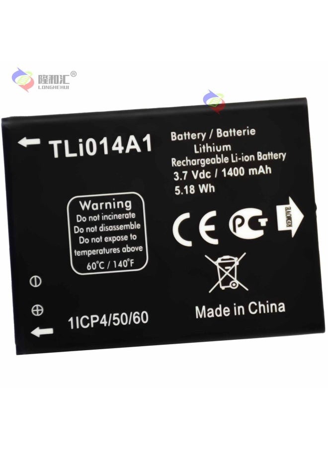 Generic - Applicable To Alcatel Pixi3/4013D Mobile Phone Battery Tli014A1 External Board Foreign Trade-Standard Capacity:Tli014A1 - Image 1