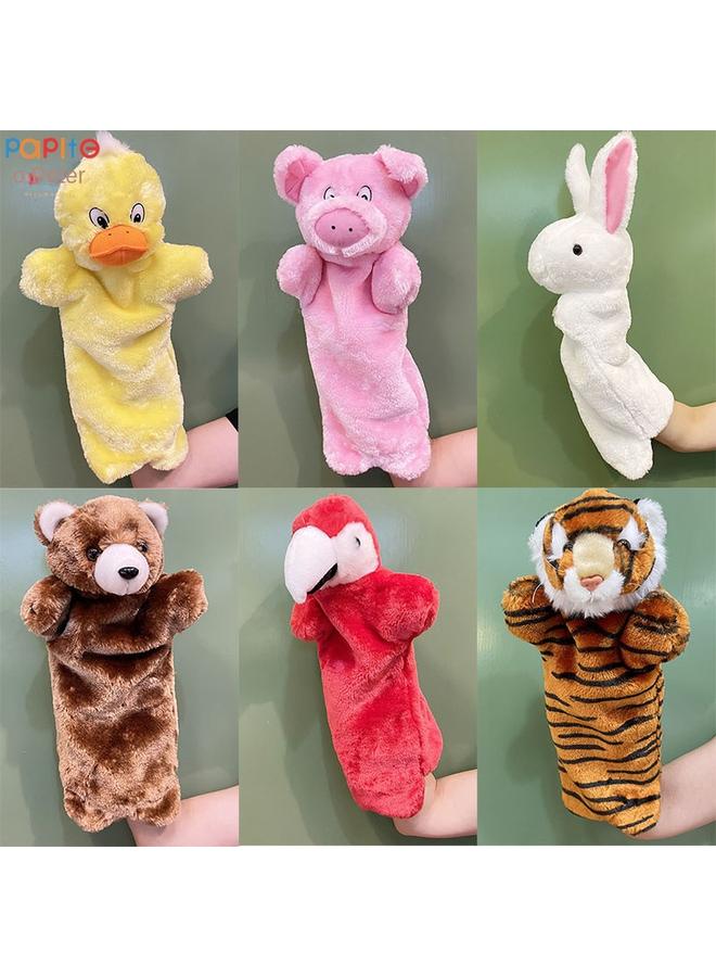 Bluejw Yiwu Plush Toy Animal Hand Doll Rabbit Plus Size Foreign Trade Gloves Amazon Cross-border Doll Trembles Distribution  - Image 2