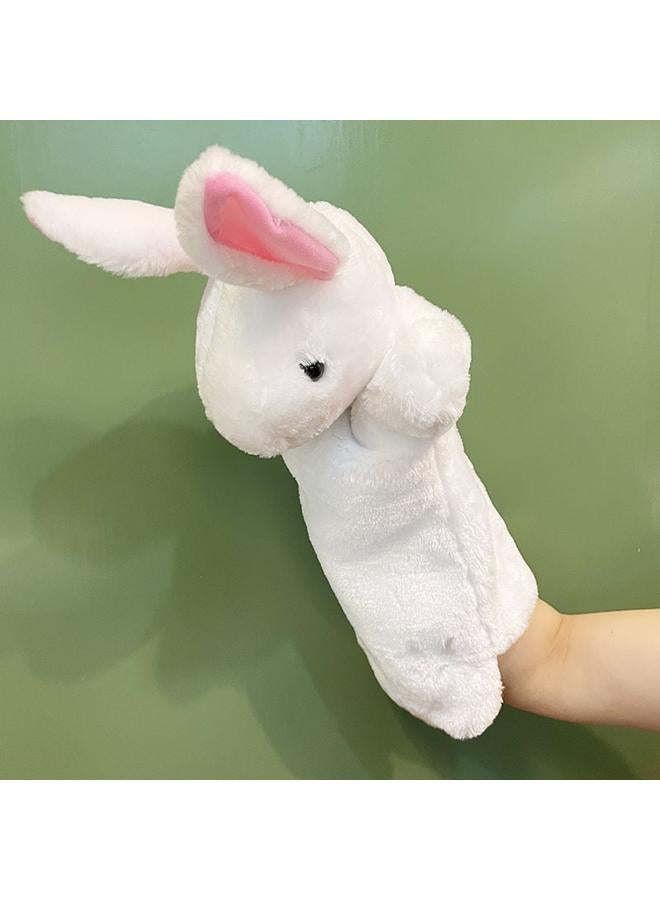 Bluejw Yiwu Plush Toy Animal Hand Doll Rabbit Plus Size Foreign Trade Gloves Amazon Cross-border Doll Trembles Distribution  - Image 5