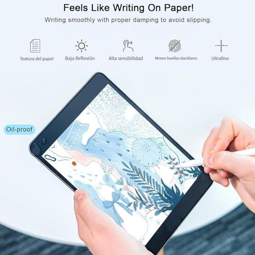 OJOS Screen Protector Compatible with iPad 10.9 Inch 10th Generation Drawing Film Anti-Glare/Anti-Scratch Film, Matte - Image 3
