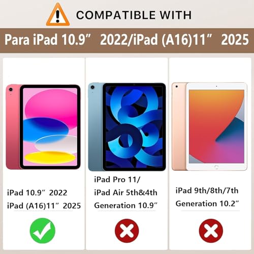 OJOS Screen Protector Compatible with iPad 10.9 Inch 10th Generation Drawing Film Anti-Glare/Anti-Scratch Film, Matte - Image 2