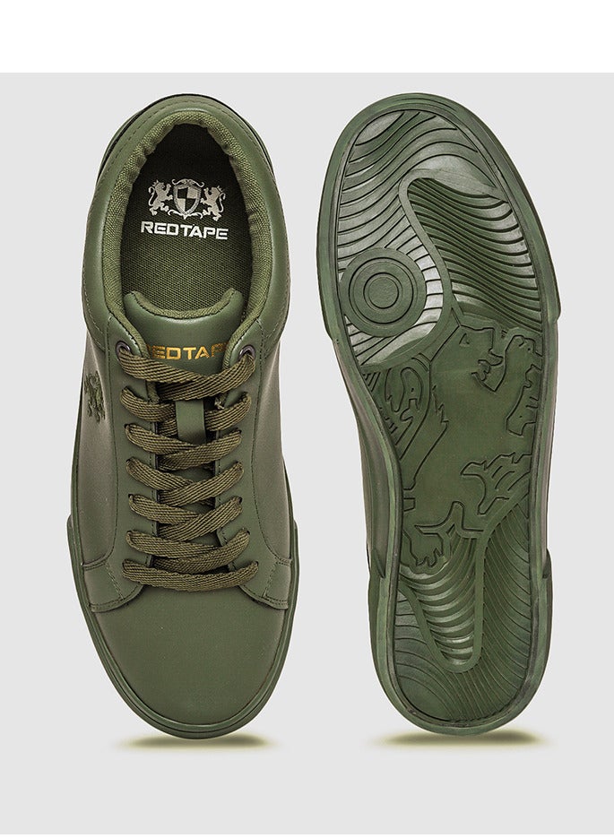 Red Tape Round Toe Low Top Sneakers - Image 4