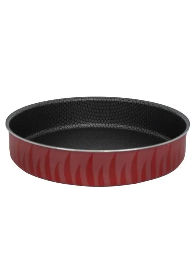 RED FLAME Red Flame Round Oven Tray Red 32 cm - Image 1