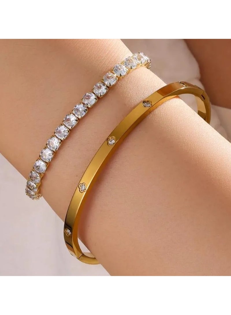 R&R A set of stainless steel bracelets and bracelets that will never rust - Image 2