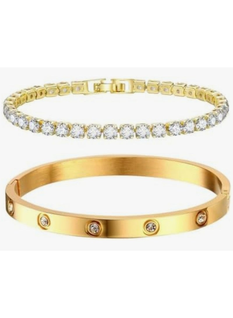 R&R A set of stainless steel bracelets and bracelets that will never rust - Image 3