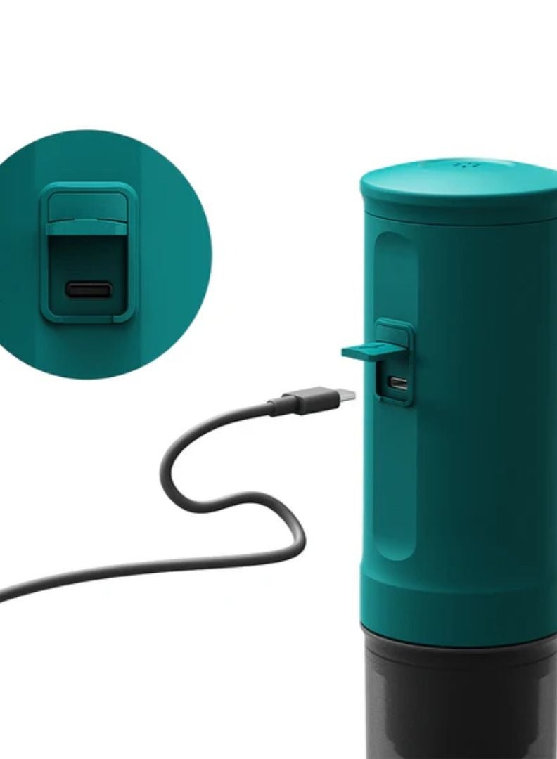 Outin Outin Nano Portable Espresso Machine- Teal  - Image 3