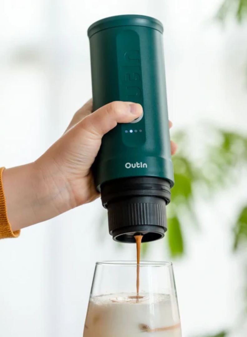 Outin Outin Nano Portable Espresso Machine- Teal  - Image 5